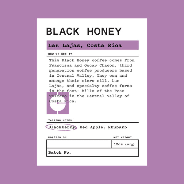 Costa Rica - Las Lajas Black Honey