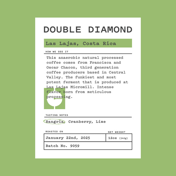 Shipping Friday - Costa Rica - Double Diamond