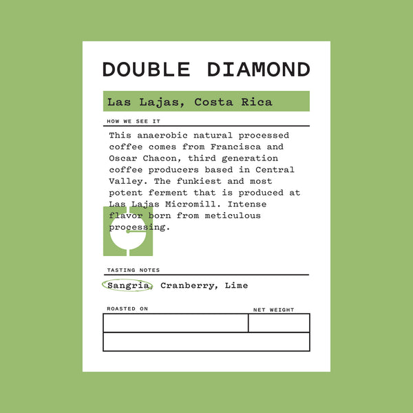 Shipping Friday - Costa Rica - Double Diamond