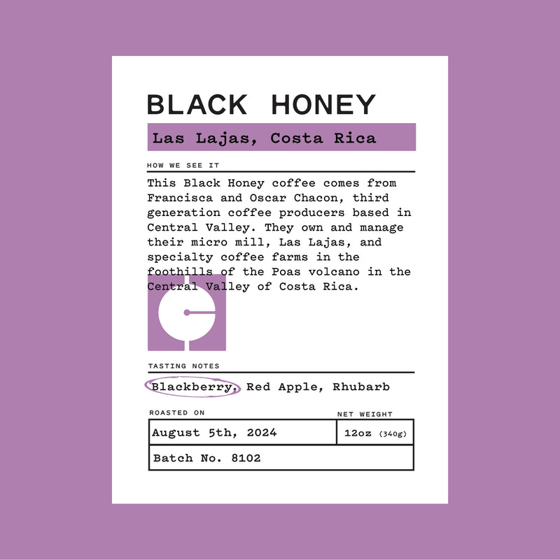 Costa Rica - Las Lajas Black Honey