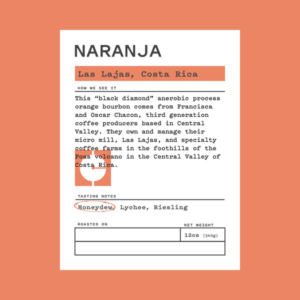 Shipping Friday - Costa Rica - Naranja